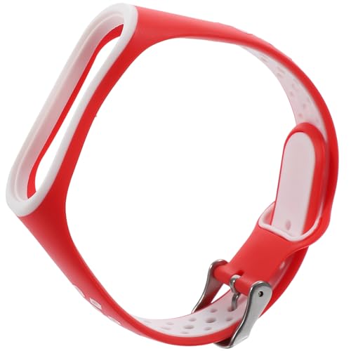 STOBOK Miband 3 Silikon Ersatzhandgelenk Mi Band 4 Riemen Weiches Silikonband Ersatzbänder Aus Gummi Armband Silikonarmbänder Sport Loop Band Ansehen Weiß Anschauen Fräulein Intelligent von STOBOK