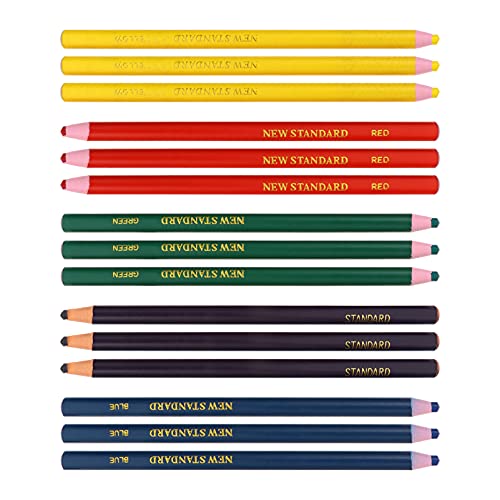 STOBOK Peel- Off China Marker Fett Bleistift Wachs Bleistift Assorted Farben Kreide Writting Bleistift für Kennzeichnung Zeichnung Holz Bekleidungs Metall Glas Stoff 15Pcs STOBOK Peel- Off China Marker Fett Bleistift Wachs Bleistift Assorted Farben Kreide Writting Bleistift für Kennzeichnung Zeichnung Holz Bekleidungs Metall Glas Stoff 15Pcs von STOBOK