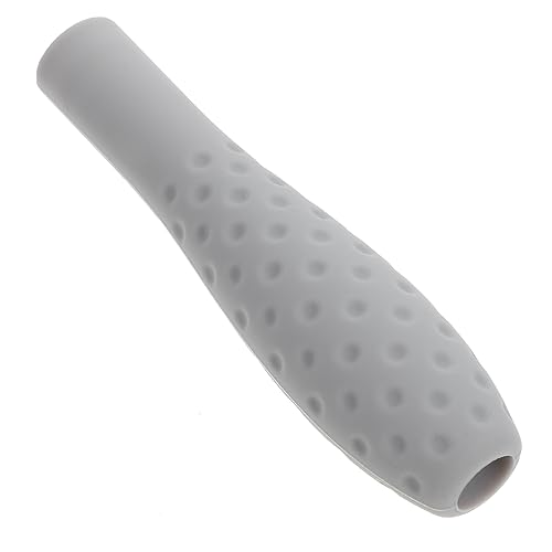 STOBOK Stiftabdeckung Aus Silikon Eingabestifte Für Berührungsbildschirme Touchscreen-Stift Federmäppchen Touch-Screen Berühren Stift Für Bleistiftspitze Buntstift Griffe Tablette Grey von STOBOK