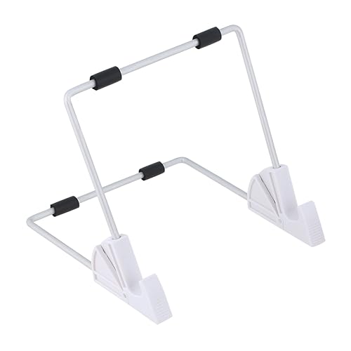 STOBOK Tablet Halterung Aluminium Desktop Verstellbar Für Spiele Videos Arbeiten Kompatibel Mit Meisten Tablets Weiß von STOBOK