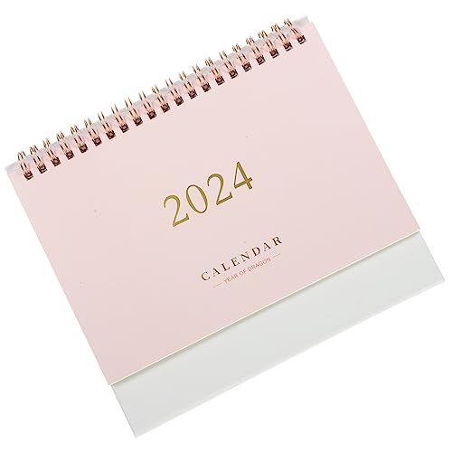 STOBOK Tischkalender 2024 Minikalender Für Den Täglichen Zeltkalender 2023 Feiertags-tischkalender Tischkalender 18 Standkalender Koreanische Version Muschelschale Papier Aufkleber von STOBOK