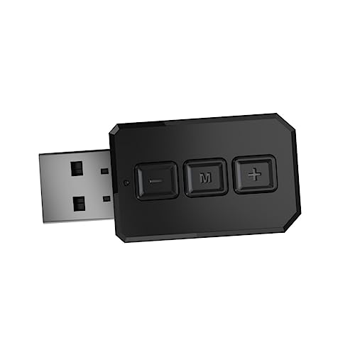 STOBOK USB Audio Adapter Empfänger Sender Für Tv Kopfhörer Lautsprecher RCA Aux Tragbar Einfach Zu Bedienen Kompatibel Mit Notebook Auto von STOBOK