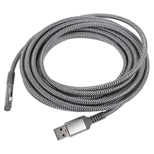 STOBOK VR Datenkabel mit USB C Kompatibel mit Link Steam Quest VR Schnelles Ladekabel für VR Headsets Langlebig Praktisch Silberne Farbe von STOBOK