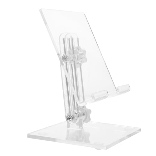 STOBOK handyhalter Telefonhalter Bürotelefonständer für den Schreibtisch Handyständer aus Acryl Telefonständer aus Acryl Acrylständer für Schreibtisch Bürozubehör Tischtelefonständer von STOBOK