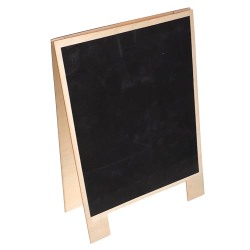 STOBOK kleine Tafelornamente write board tischläufer hochzeit esszimmer Nachrichtentafel dekorplatte decor Planke Mini-Tafel Kreidetafel Schild Kreidetafel-Schild löschbare Tafel Holz von STOBOK
