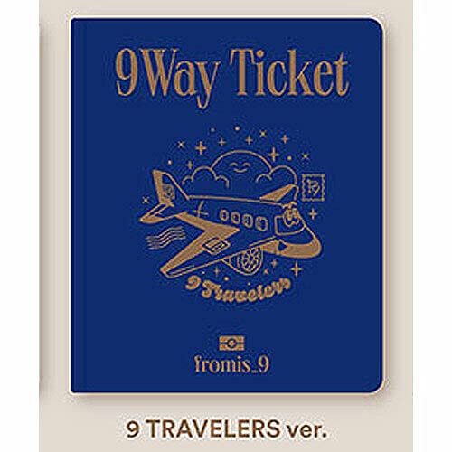 FROMIS_9 [9 WAY TICKET] 2nd Single Album [ 9 TRAVELERS ] VER. CD+80p Photo Book+2 Photo Card+ID Card+Post Card K-POP SEALED+TRACKING CODE von STONE MUSIC ENTERTAINMENT