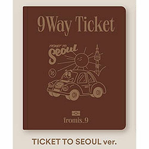 FROMIS_9 [9 WAY TICKET] 2nd Single Album [ TICKET TO SEOUL ] VER. CD+80p Photo Book+2 Photo Card+ID Card+Post Card K-POP SEALED+TRACKING CODE von STONE MUSIC ENTERTAINMENT