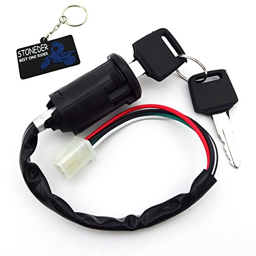 stoneder auf off Key Switch für Moped Scooter 4 Wheeler Quad ATV Go-Kart Pit Dirt Motor Bike Motorrad von STONEDER