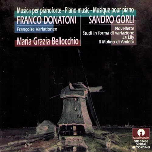 Donatoni/ Gorli: Piano Music von STRADIVARIUS - ITALI