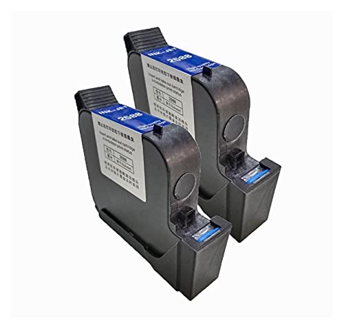 STRAFBRG 5 cm 16. Sprachhandheld TIJ. Druckmaschinen-Variabler Datum Seriennummer Logo Tragbarer Handheld-Tintenstrahldrucker,Lang anhaltende Leistung(2 Black Ink 25.4mm) von STRAFBRG