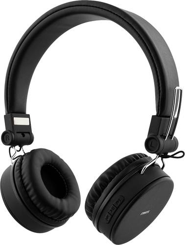 STREETZ HL-BT400 On Ear Headset Bluetooth® Stereo Schwarz Batterieladeanzeige, Faltbar, Headset, La von STREETZ