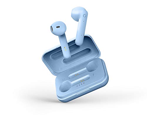 STREETZ TWS-107 Stereo Bluetooth Kopfhörer in Ear kabellose Kopfhörer, Bluetooth 5.0 Earbuds mit integriertem Mikrofon und Schnelllade Case bis zu 12 Stunden Musikwiedergabe, Bequemer Halt von STREETZ
