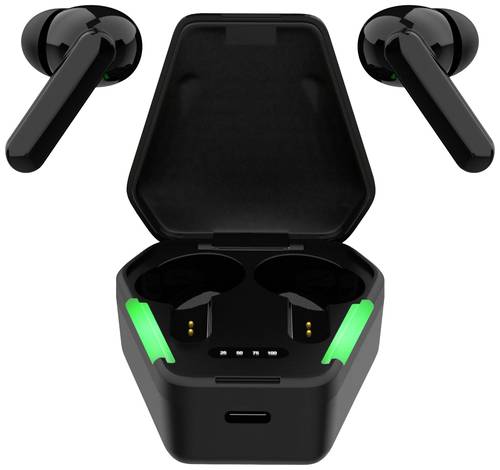 STREETZ TWS-115 Gaming In Ear Headset Bluetooth® Stereo Schwarz Batterieladeanzeige, Headset, Lauts von STREETZ