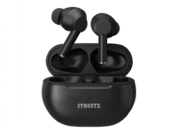 STREETZ TWS-117 On Ear Headset Bluetooth® Stereo Schwarz Headset, Ladeetui, Lautstärkeregler, Touch Control von STREETZ
