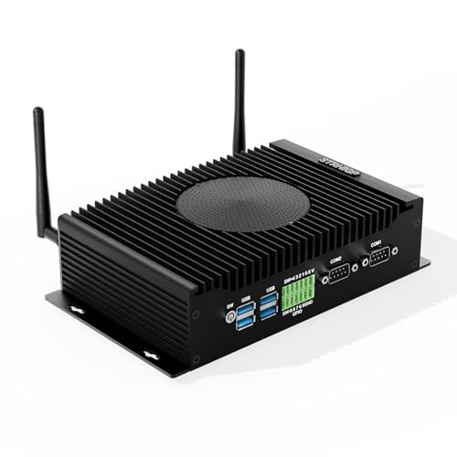 STRHIGP Industrie PC i5-10210U, Win 11 Pro Mini Desktop Computer 32GB DDR4 512GB SSD Auto Power On Industrie Business Office PC RS232 COM 4K Dual HD DP Gigabit Ethernet 6USB VESA WiFi BT STRHIGP Industrie PC i5-10210U, Win 11 Pro Mini Desktop Computer 32GB DDR4 512GB SSD Auto Power On Industrie Business Office PC RS232 COM 4K Dual HD DP Gigabit Ethernet 6USB VESA WiFi BT von STRHIGP