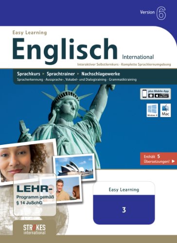 Strokes Easy Learning Englisch 3 Version 6.0 von STROKES Publishing GmbH