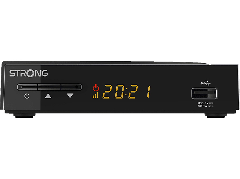 STRONG SRT 3030 Digitaler HD Receiver (HDTV, DVB-C2, Schwarz) von STRONG
