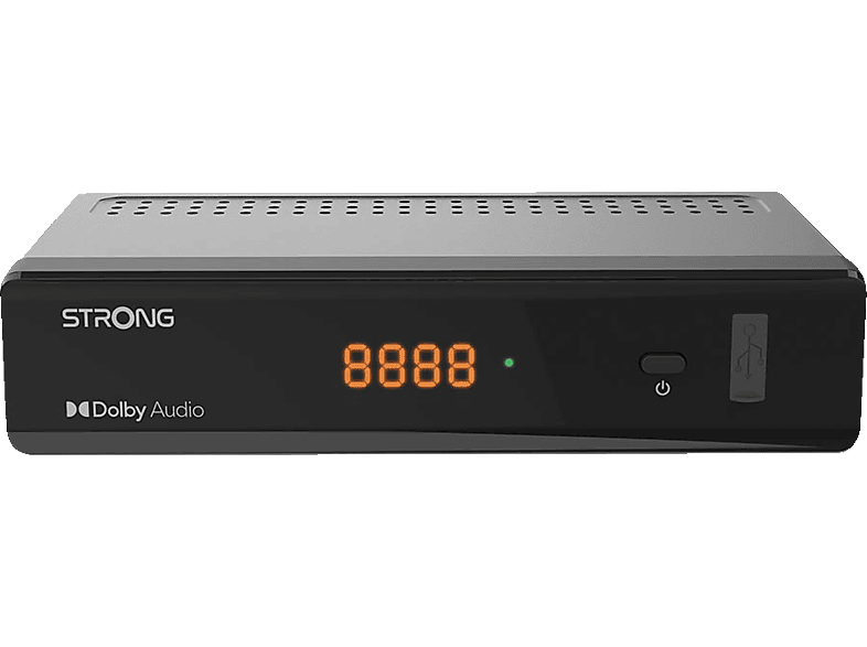 STRONG SRT 7040 Digitaler HD Satelliten Receiver (HDTV, DVB-S2, Schwarz) von STRONG