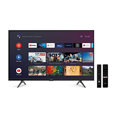 STRONG SRT32HC5433 32“ (80 cm) Android HD LED Smart Fernseher mit Triple Tuner (HDTV, Netflix, Google Voice Control, HDMI, USB, EPG, CI+, Hotel Modus, DVB-T/T2/C/S2, Freenet), schwarz von STRONG