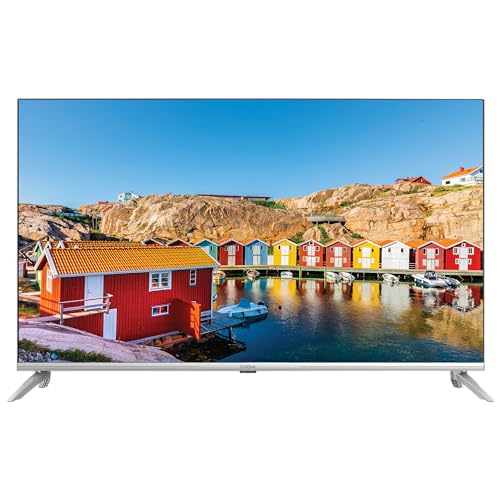 STRONG SRT43UD6593 108 cm (43 Zoll) Fernseher (Full-HD Smart TV, HD Triple Tuner, App Store, Prime Video, Netflix, YouTube, DAZN, Disney+) [Mod. 2023] von STRONG