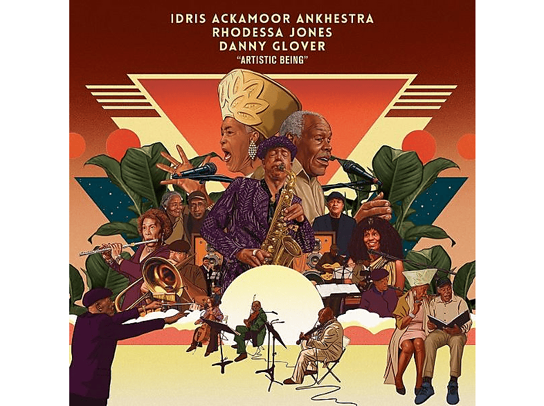 Idris Ackamoor & Danny Glover Rhodess Ankhestra - Artistic Being Deluxe Edition (CD) von STRUT