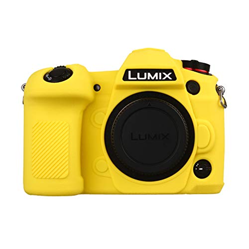 STSEETOP Panasonic LUMIX G9 Kameratasche, Professionell Silikon Gummi Kamerahülle Abdeckung Abnehmbare Schutzhülle für Panasonic LUMIX G9 von STSEETOP