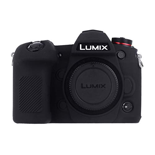 STSEETOP Panasonic LUMIX G9 Kameratasche, Professionell Silikon Gummi Kamerahülle Abdeckung Abnehmbare Schutzhülle für Panasonic LUMIX G9 von STSEETOP