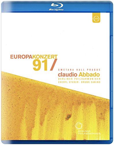 Europakonzert 1991 aus Prag (Berliner Philharmoniker) [Blu-ray] von STUDER/CANINO/ABBADO/BPO