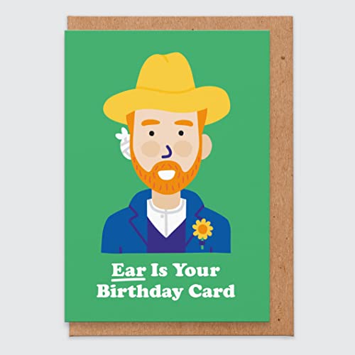 Geburtstagskarte für ihn – Kunstkarte – Vincent Van Gogh Geburtstagskarte – lustige Geburtstagskarte – für sie – Bruder – Schwester – Freund – Freundin von STUDIO BOKETTO