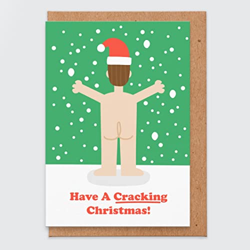 Weihnachtskarte für Freundin – lustige Weihnachtskarte – Ehefrau – unhöfliche Weihnachtskarte – Humor – Banter – Witzkarte – frech – freche Weihnachtskarte – Have A Cracking Christmas Boyfriend von STUDIO BOKETTO