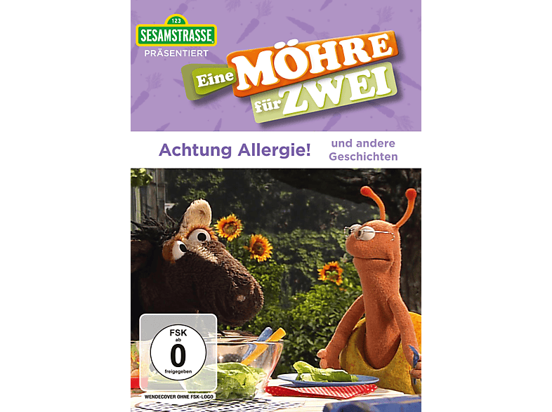 Sesamstraße präsentiert: Eine Möhre für Zwei - Achtung, Allergie! und andere Geschichten DVD von STUDIO HAMBURG