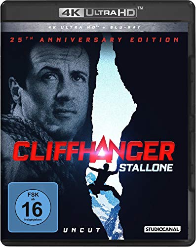 Cliffhanger / 25th Anniversary Edition / Uncut / 4K Ultra HD (+ Blu-ray 2D) von STUDIOCANAL
