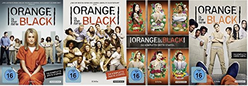 Orange Is the New Black Staffel 1+2+3+4 (1-4) DVD Set von STUDIOCANAL