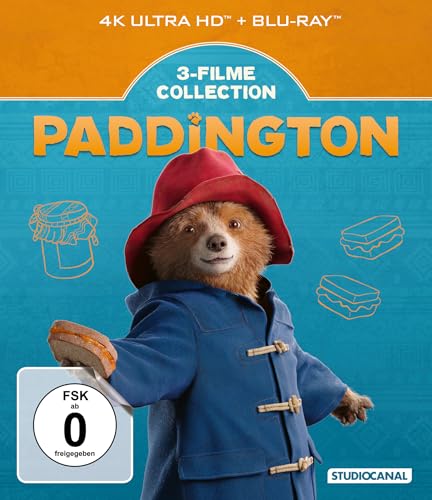 Paddington - 3 Filme Collection (3 4K-UHDs+3 Blu-rays) von STUDIOCANAL