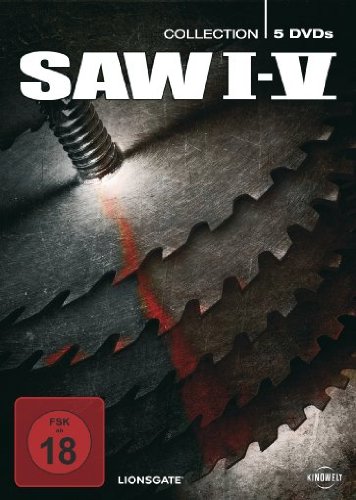 Saw I - V (5 DVDs, Digipack) von STUDIOCANAL