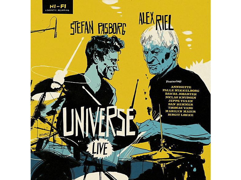 Riel, Alex / Pasborg, Stefan - UNIVERSE (LIVE) (CD) von STUNT RECO