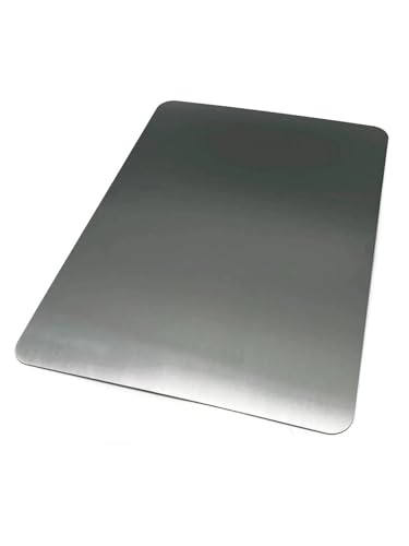 Edelstahl Magnettafel - super flach - ideal für Van, Camper, Wohnmobil und Wohnwagen uvm. (30cm x 30cm) von STYYL