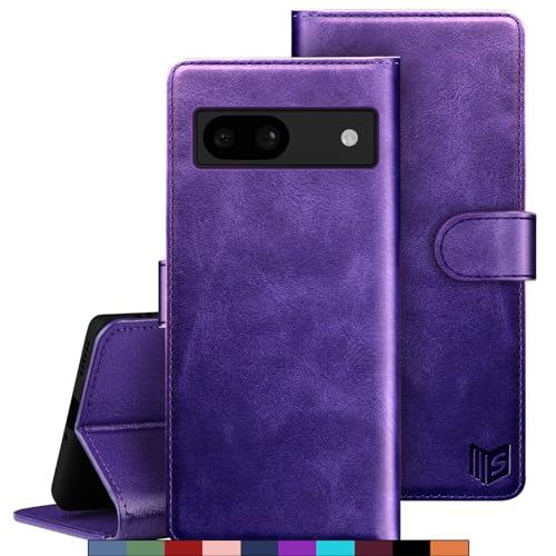 SUANPOT [RFID Schutz für Google Pixel 8A Hülle PU Leder Handyhülle Lederhülle Klapphülle Kartenfach Flip Cover für Pixel 8A Handy hülle Leather Wallet Phone Case Violett SUANPOT [RFID Schutz für Google Pixel 8A Hülle PU Leder Handyhülle Lederhülle Klapphülle Kartenfach Flip Cover für Pixel 8A Handy hülle Leather Wallet Phone Case Violett von SUANPOT