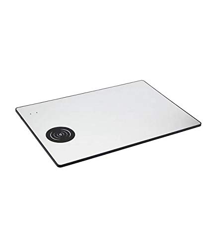 Mousepad Wireless Charger PU Black 10W von SUBBLIM