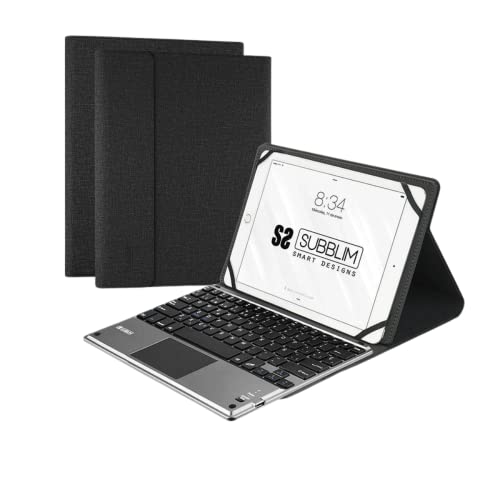 SUBBLIM FUNDA Con TECLADO KEYTAB PRO Bluetooth TOUCHPAD Black para Tablet 10.1'/25.6CM BATERÍA 420MAH COMP. Windows/Android/IOS/ SUBBLIM FUNDA Con TECLADO KEYTAB PRO Bluetooth TOUCHPAD Black para Tablet 10.1'/25.6CM BATERÍA 420MAH COMP. Windows/Android/IOS/ von SUBBLIM