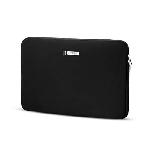 SUBBLIM Schutzhülle für Business Laptop Sleeve Neopren V2 13,3 bis 14 Zoll Schwarz Neopren Slim und leicht Design SUBBLIM Schutzhülle für Business Laptop Sleeve Neopren V2 13,3 bis 14 Zoll Schwarz Neopren Slim und leicht Design von SUBBLIM