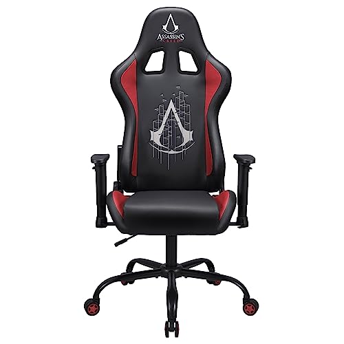 Assassin's Creed - Ergonomischer Gaming-Stuhl Verstellbare Rückenlehne/Armlehnen - Adult Gaming Chair offizielle Lizenz von SUBSONIC