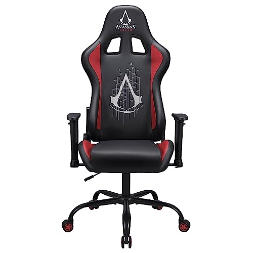 Subsonic Assassin's Creed - Ergonomischer Gaming-Stuhl Verstellbare Rückenlehne/Armlehnen - Adult Gaming Chair offizielle Lizenz von SUBSONIC