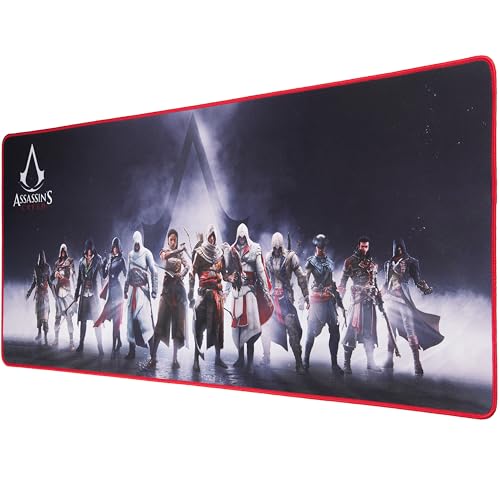 Assassin's Creed - Rutschfeste XXL-Mausmatte 90 mms x 40 mms - Offizielle Lizenz. von SUBSONIC