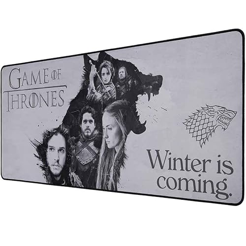 Game of throne - Mauspad XXL 90 mm x 40 mm - Geschenk Desktop-Gaming-Mauspad Game of throne offiziell lizenziert von SUBSONIC