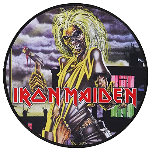 Iron Maiden Mauspad, mit Perlen, offizielles Lizenzprodukt von SUBSONIC