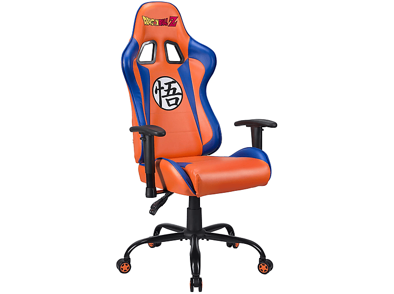 SUBSONIC Für Erwachsene Dragon Ball Gaming Stuhl, Blau/Orange von SUBSONIC
