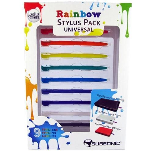 Subsonic 3D Rainbow Pack Zubehör-Set für Nintendo 3DS von SUBSONIC