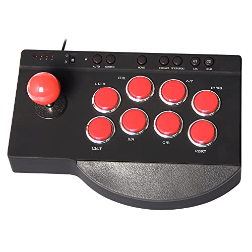 Subsonic - Arcade-Joystick, kompatibel mit PS4, Xbox Serie X/S, Xbox One, PC, PS3. von SUBSONIC