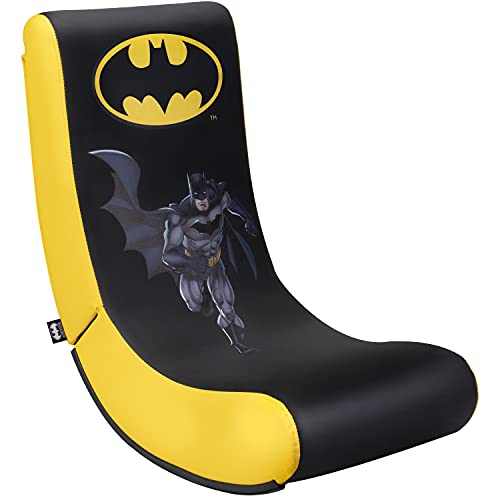Subsonic Batman - Rock'n'seat junior gamer chair- Kinder/Jugendliche Gaming-Stuhl offizielle Lizenz von SUBSONIC